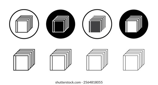 Books icon Thin outline art symbol