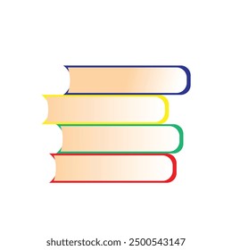 books icon vector book logo 
