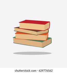 Books icon, vector illustration design. Education objects collection.