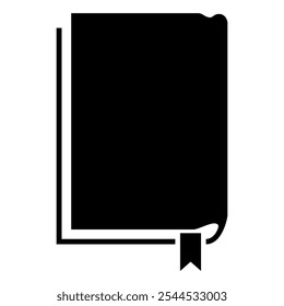 Books icon. Vector illustration isolated on white background