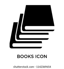 Books icon vector isolated on white background for your web and mobile app design, Books logo concept