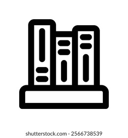 books icon. vector line icon for your website, mobile, presentation, and logo design.