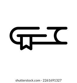 Books Icon Vector Symbol Design Illustration