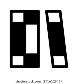 Ilustración de diseño de símbolos de Vector de iconos de libros