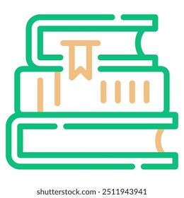 Books icon for web, app, infographic, etc