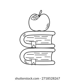 Icono de libros con fondo blanco Ilustración de stock de Vector