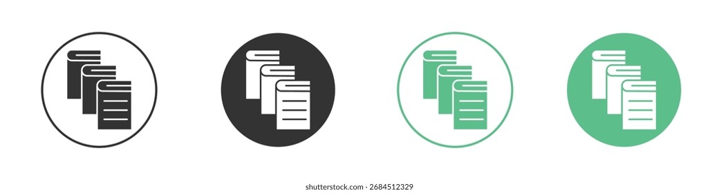 Books icon for your website, mobile, presentation, and logo designs.