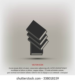 Books icons in vector.