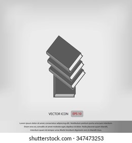 Books icons in vector.