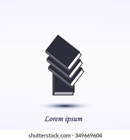 Books icons in vector.