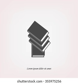 Books icons in vector.