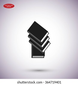 Books icons in vector.