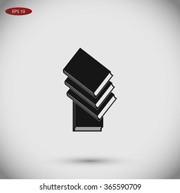 Books icons in vector.