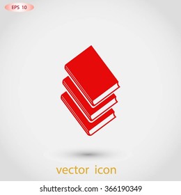 Books icons in vector.