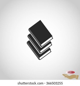 Books icons in vector.