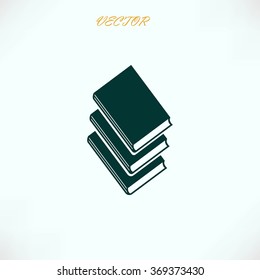 Books icons in vector.