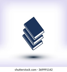 Books icons in vector.