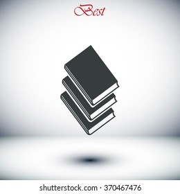 Books icons in vector.