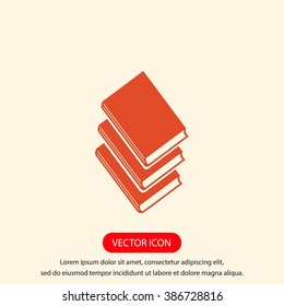 Books icons in vector.