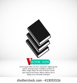 Books icons in vector.