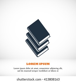 Books icons in vector.