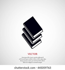 Books icons in vector.
