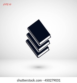 Books icons in vector.