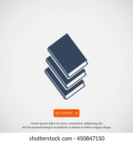 Books icons in vector.