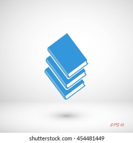 Books icons in vector.