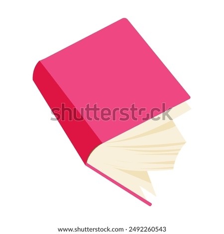 Books. illustration in simple, flat, cartoon style. Suitable for logos, posters, postcards, posters. Doodle style