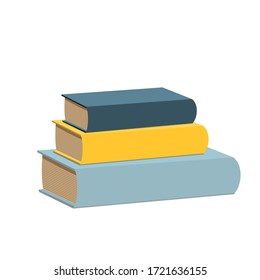 Books. Knowledge, learning and education. Vector illustration.