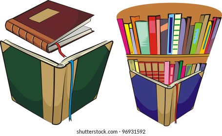 books and library