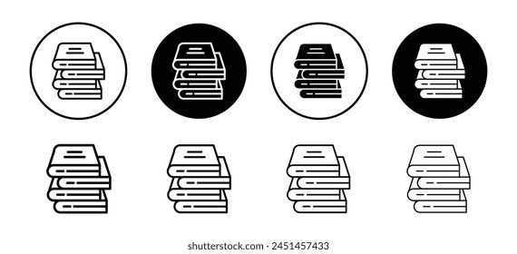 Books library or booklet stake in school to read icon. literature dictionary for study symbol.