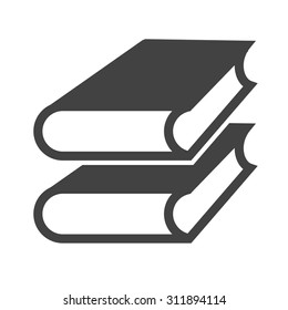 Books, library, education icon vector image.Can also be used for law and order. Suitable for mobile apps, web apps and print media.