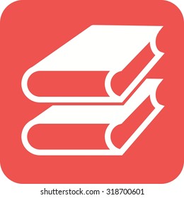 Books, library, education icon vector image.Can also be used for law and order. Suitable for mobile apps, web apps and print media.