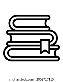 Books, library fully editable vector icon

