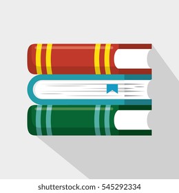 books library isolated icon