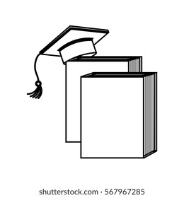 books library isolated icon