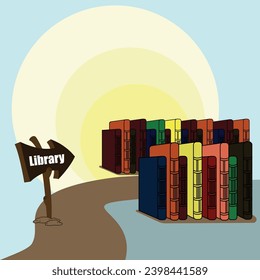 books library and library street
