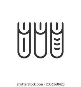 Books line icon, sign or symbol. Premium pictogram in trendy outline style. Books pixel perfect vector icon isolated on a white background. 