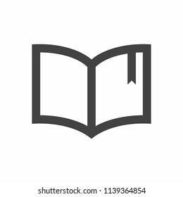Books logo library icon. Vector