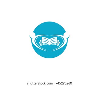 Books logos vector