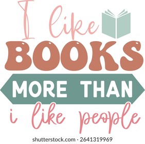 Books Lover Quotes Design, T shirt Design