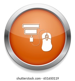 books and mouse icon