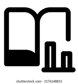 Books on commerce and accounting and chart