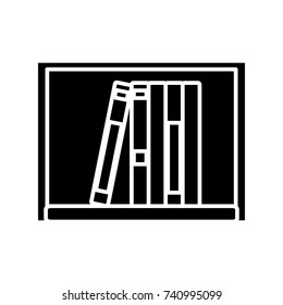 Books on shelf
