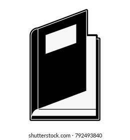 Books open isolated