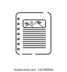 Books Outline Logo