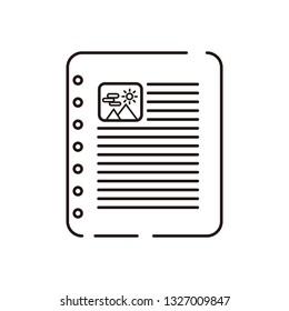 Books Outline Logo
