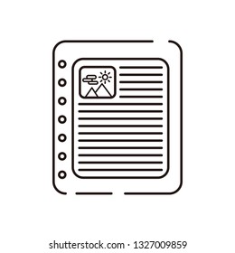 Books Outline Logo